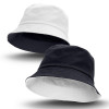 Reversible Bucket Hats White